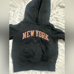 New York Knicks Kids Black Hoodie